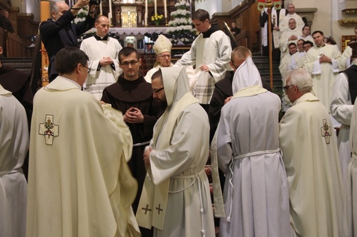 Święcenia u franciszkanów w Panewnikach