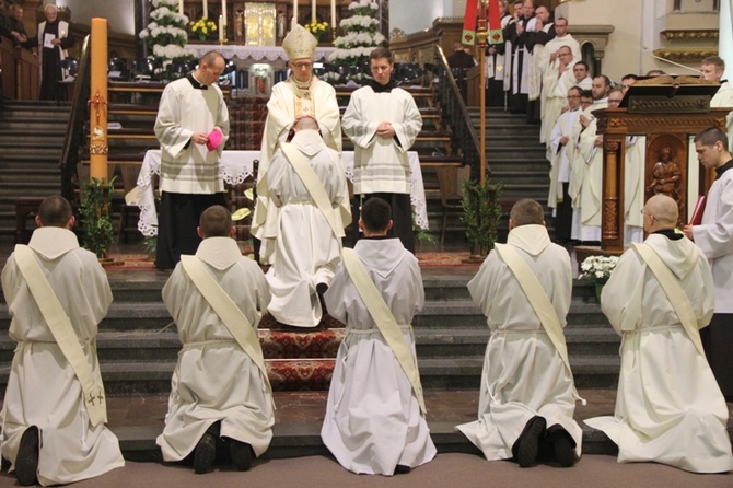 Święcenia u franciszkanów w Panewnikach