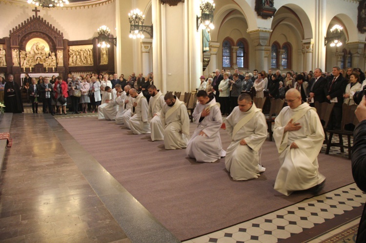 Święcenia u franciszkanów w Panewnikach