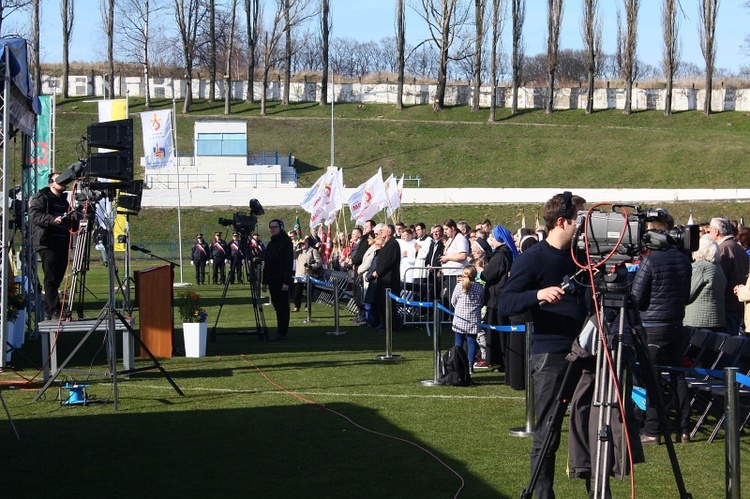 Msza papieska na stadionie