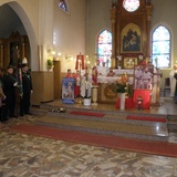 Wprowadzenie relikwii błogosławionych franciszkanów Krasów