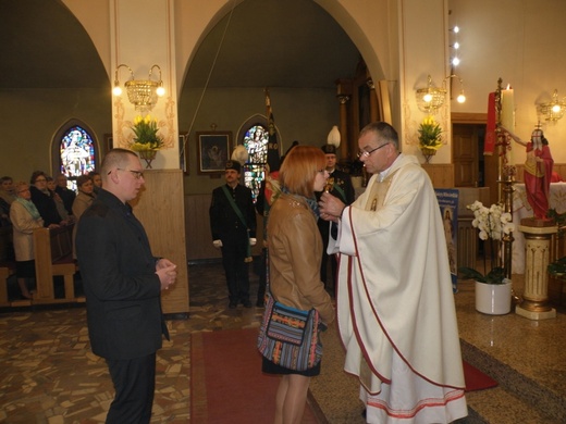 Wprowadzenie relikwii błogosławionych franciszkanów Krasów