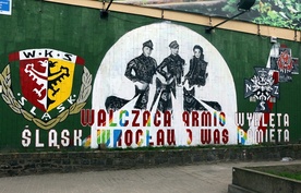 Słynny patriotyczny mural zniszczony