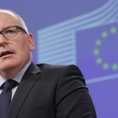 Timmermans o sytuacji polskiego TK