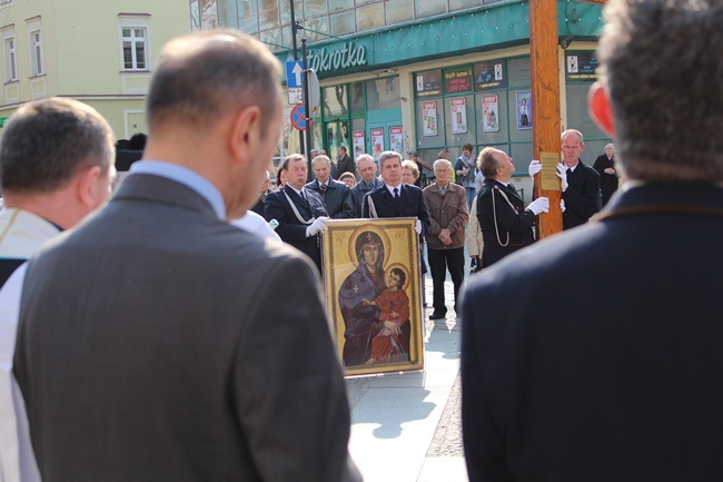 Symbole ŚDM w Oleśnicy