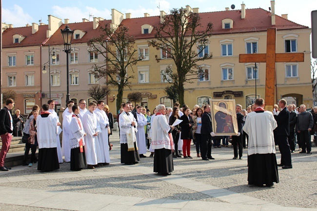 Symbole ŚDM w Oleśnicy