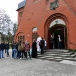 Symbole ŚDM w Obornikach Śląskich