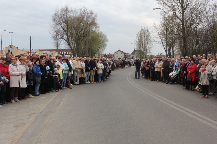 Płock. Nawiedzenie w parafii Matki Bożej Fatimskiej