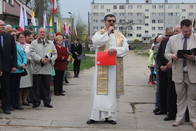 Płock. Nawiedzenie w parafii Matki Bożej Fatimskiej