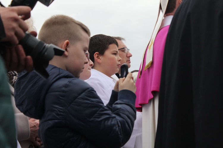 Płock. Nawiedzenie w parafii Matki Bożej Fatimskiej