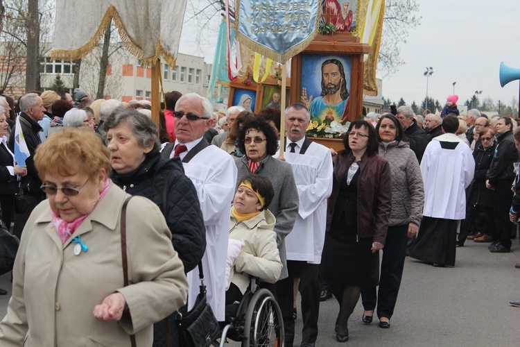 Płock. Nawiedzenie w parafii Matki Bożej Fatimskiej