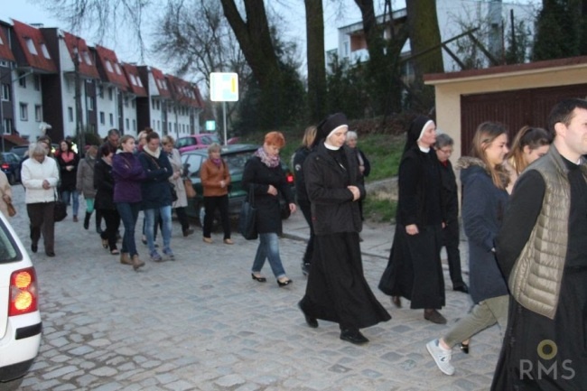 Symbole ŚDM w Trzebnicy