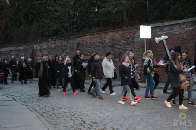 Symbole ŚDM w Trzebnicy