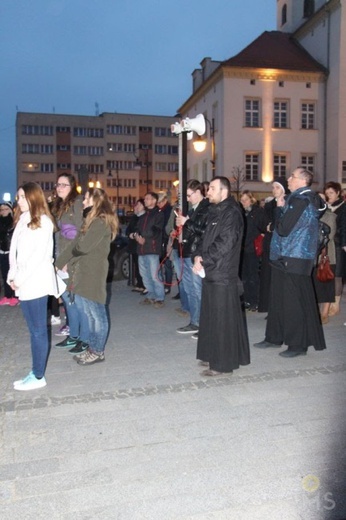 Symbole ŚDM w Trzebnicy