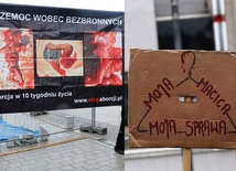 Spotkanie dwóch światów przy stole aborcji