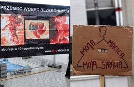 Spotkanie dwóch światów przy stole aborcji