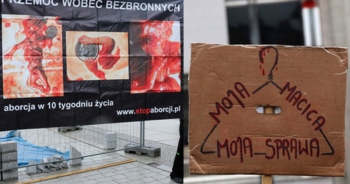 Spotkanie dwóch światów przy stole aborcji