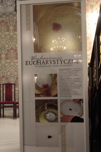 Ogłoszenie o wydarzeniu eucharystycznym