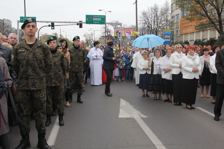 Płock. Nawiedzenie w parafii św. Stanisława Kostki