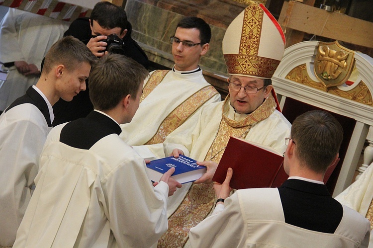 Obłóczyny i lektorat w Wyższym Seminarium Duchownym w Paradyżu