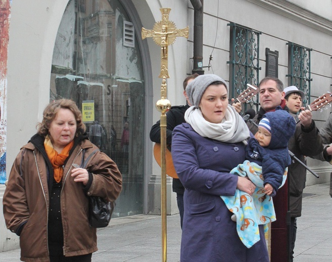 Ewangelizacja na rynku w Gliwicach