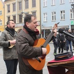 Ewangelizacja na rynku w Gliwicach