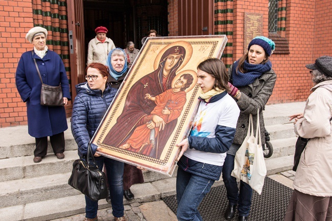 Symbole ŚDM w parafii pw. św. Henryka