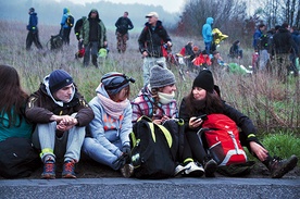 340 młodych duchem i ciałem ruszyło na Jasną Górę