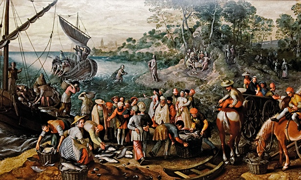 Joachim Beuckelaer
„Cudowny połów” 
olej na desce, 1563
Muzeum J. Paul Getty, Los Angeles
