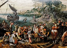 Joachim Beuckelaer
„Cudowny połów” 
olej na desce, 1563
Muzeum J. Paul Getty, Los Angeles