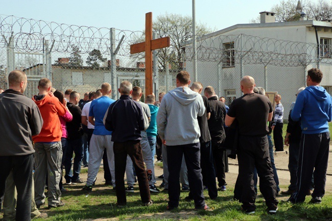 Symbole ŚDM w więzieniu