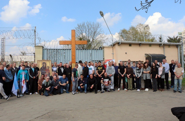 Symbole ŚDM w więzieniu