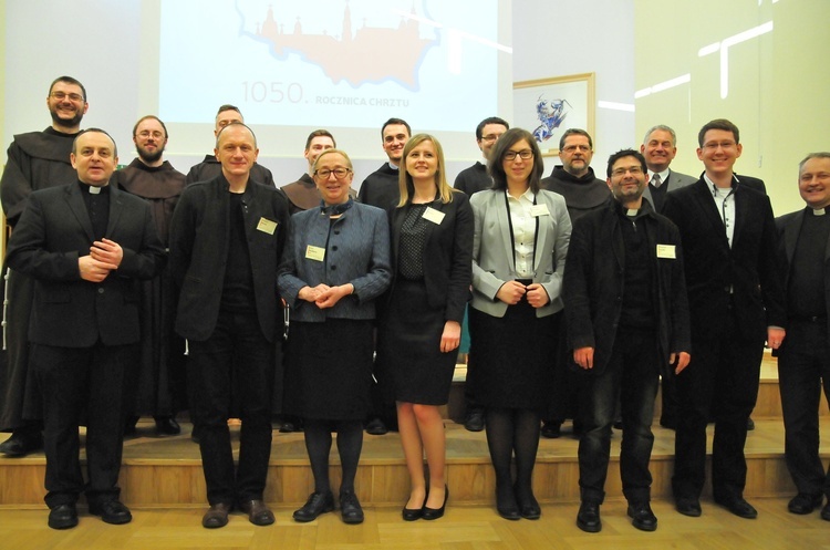 Ks. Krzysztof Kaucha był głównym organizatorem konferencji "Oblicza Kościoła w Polsce. 1050. rocznica Chrztu", która odbyła się w KUL 5 kwietnia br.
