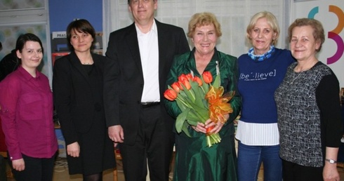 Wiersze ks. Jana Twardowskiego recytowali Teresa Lipowska i Grzegorz Gierak
