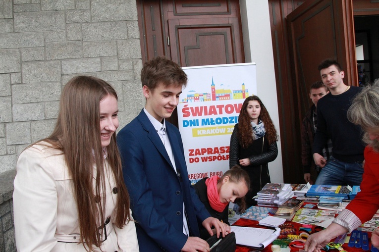 Młodzież z Męciny na ŚDM