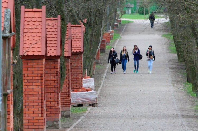 Pielgrzymka maturzystów w Gietrzwałdzie