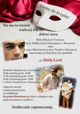 "Mały Lord" dla Krzyśka