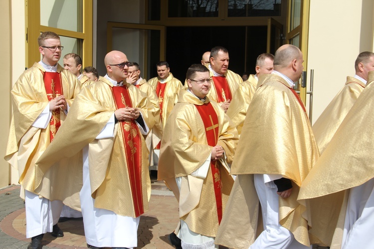 Msza św. rozpoczynająca piłkarskie mistrzostwa ministrantów archidiecezji lubelskiej. 