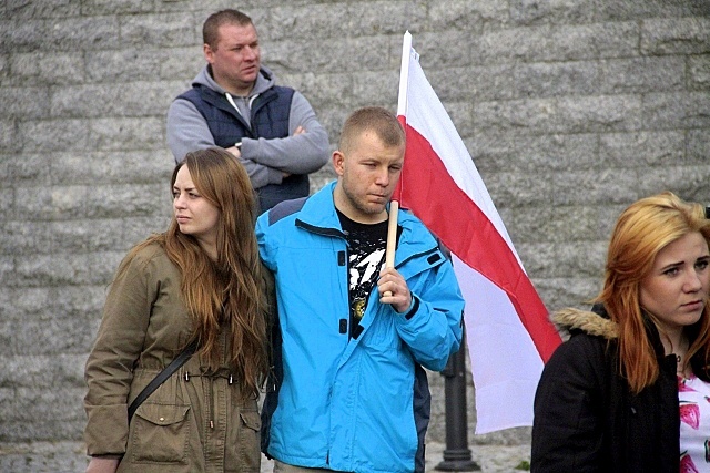 Manifestacja przeciwko imigrantom