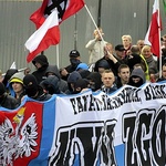 Manifestacja przeciwko imigrantom