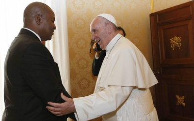 Prezydent Republiki Środkowoafrykańskiej u papieża