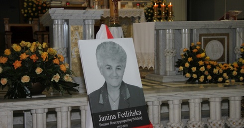 W Niepokalanowie modlono się w intencji śp. senator Janiny Fetlińskiej