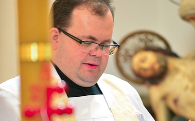 Ksiądz Tomasz Federkiewicz jest w seminarium nie tylko wykładowcą, ale też prefektem alumnów