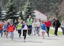 Bieg sprawił wielką radość uczestnikom 