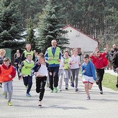 Bieg sprawił wielką radość uczestnikom 