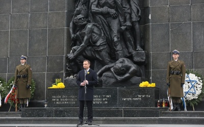 Prezydent w rocznicę powstania w getcie warszawskim