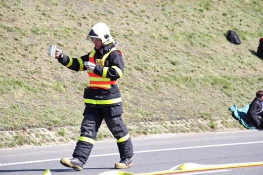 Ćwiczenia służb "Autostrada 2016"