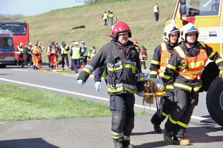 Ćwiczenia służb "Autostrada 2016"