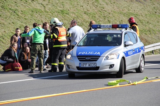 Ćwiczenia służb "Autostrada 2016"