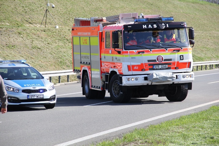 Ćwiczenia służb "Autostrada 2016"